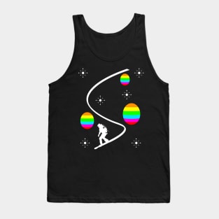 Snowboarding on Easter Tank Top